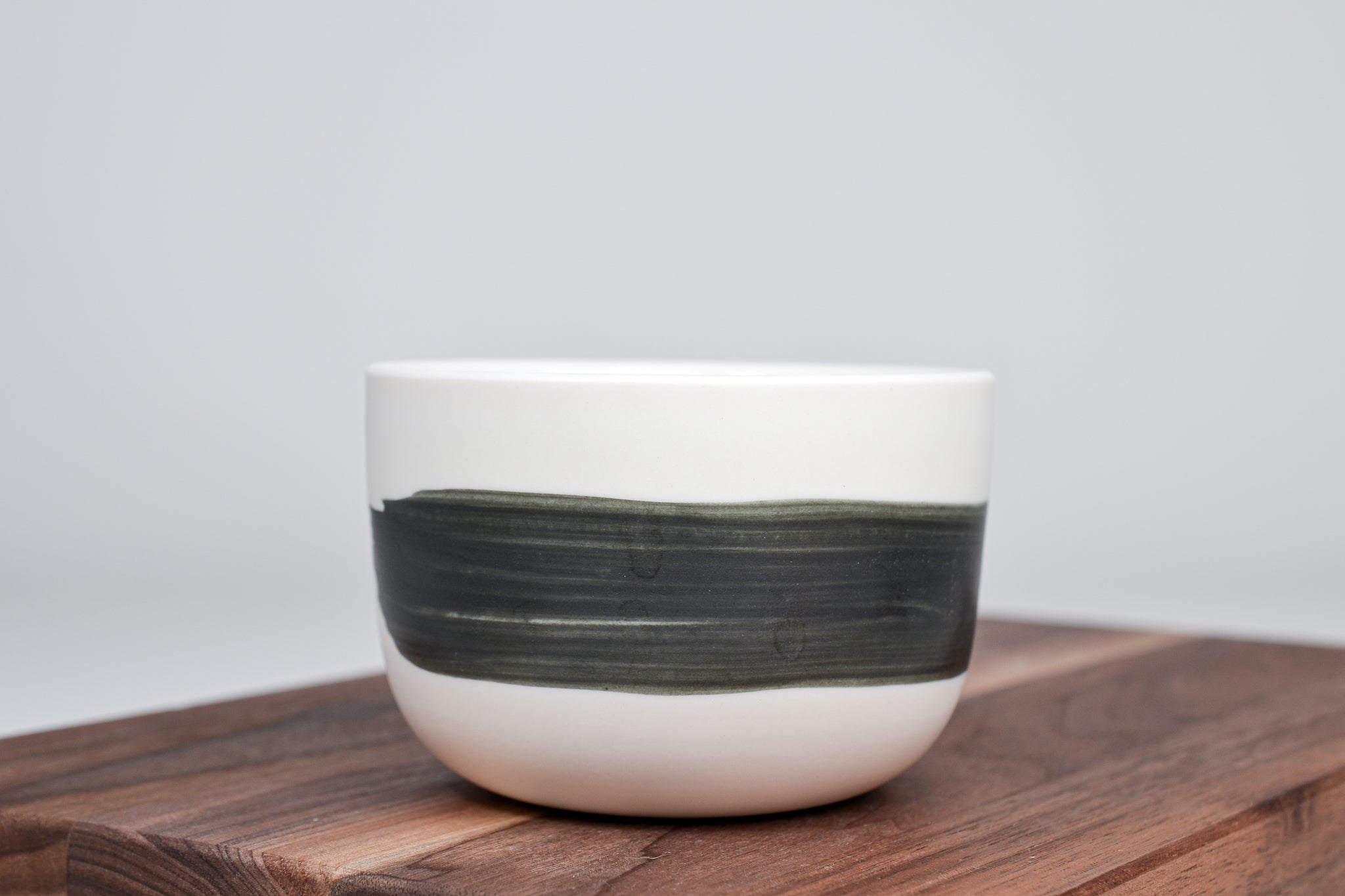 Černá linka - Jednoduchý kávový hrnek - 280 ml