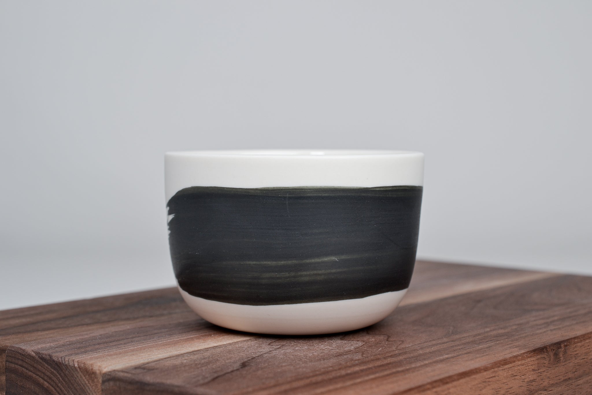 Černá linka - Jednoduchý kávový hrnek - 280 ml