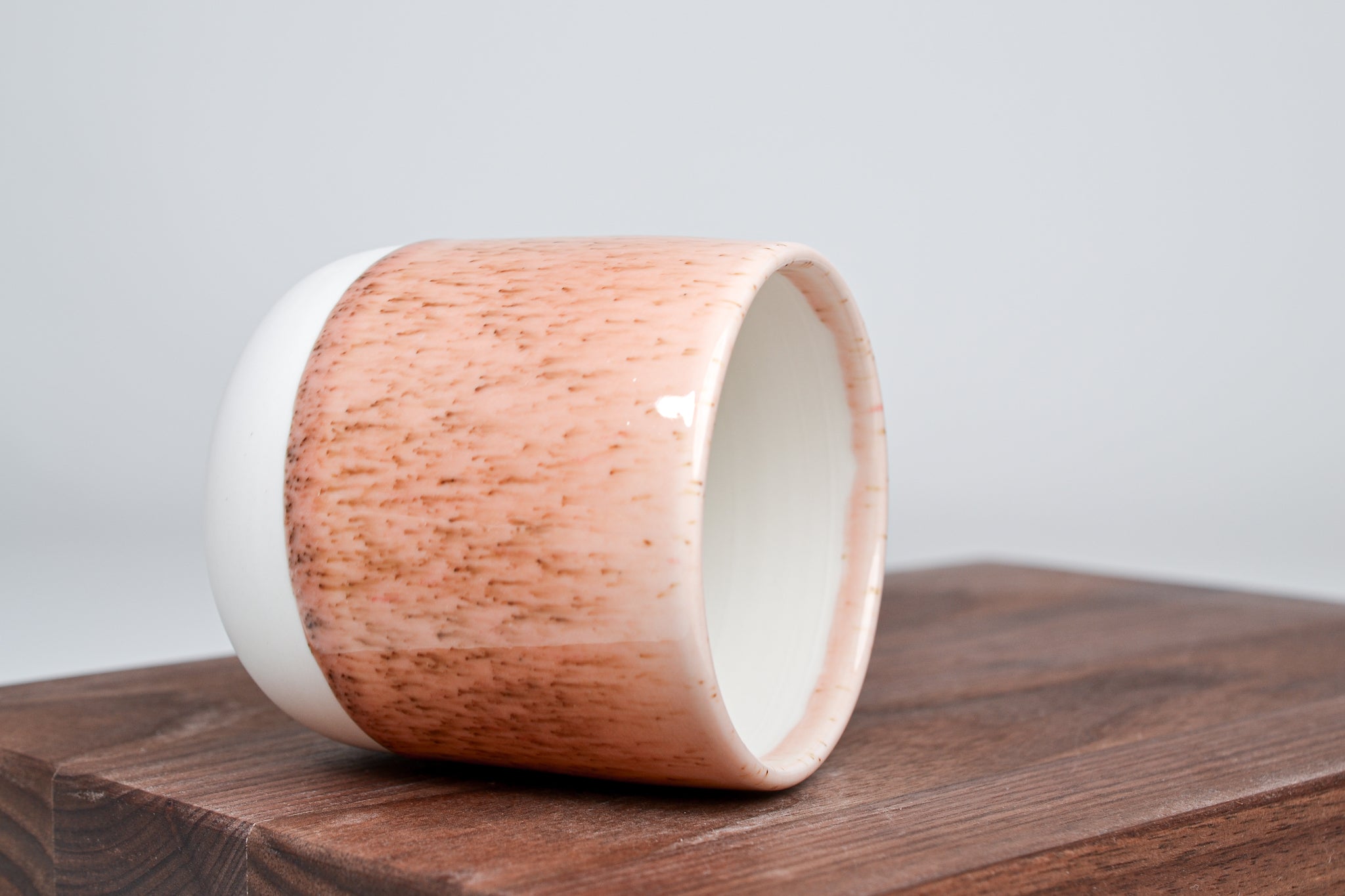 Simple cup for coffee / tea - Peach blossom - 250ml