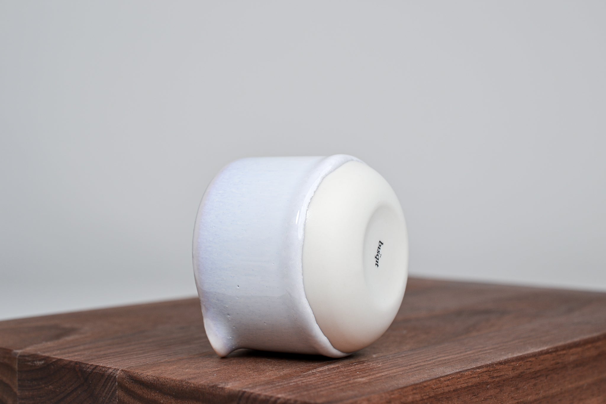 Simple milk jug, first snow, 75 ml