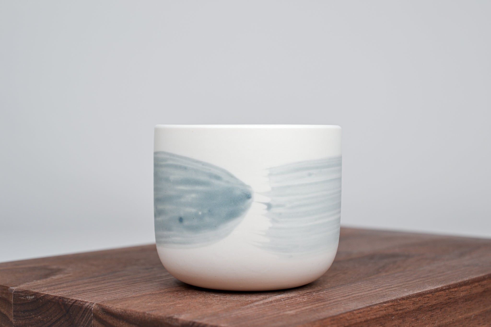 Šedá linka - Jednoduchý kávový hrnek - 200ml