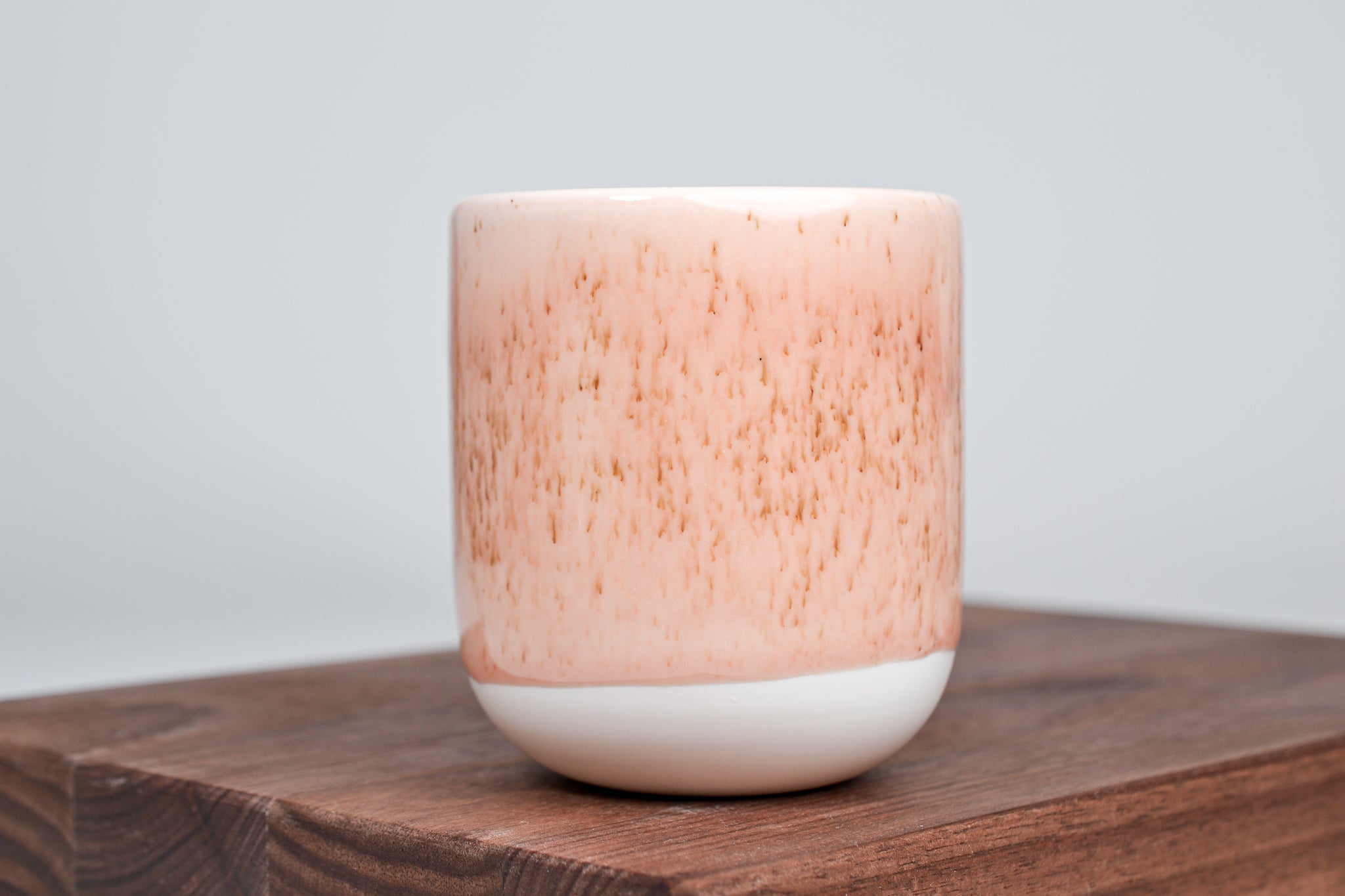 Simple cup for coffee / tea - Peach blossom - 250 ml