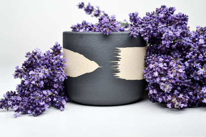 Svíčka - Všímavost - levandule, list máty, mech