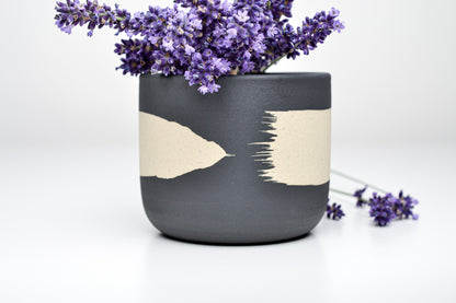 Svíčka - Všímavost - levandule, list máty, mech