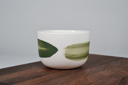 Green Line - Simple coffee mug - 280 ml