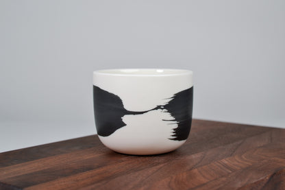 Black Line - Simple Coffee Mug - 200 ml