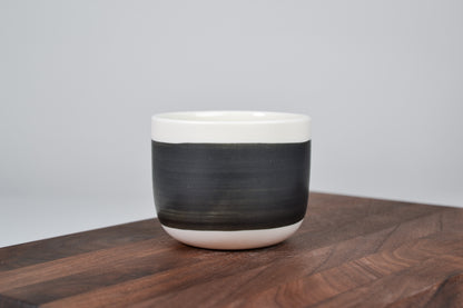 Black Line - Simple Coffee Mug - 200 ml