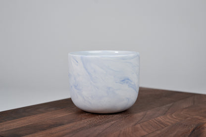 Porcelain Coffee Mug - Flow - blue - 200 ml
