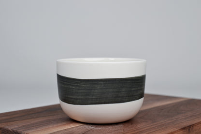 Černá linka - Jednoduchý kávový hrnek - 280 ml