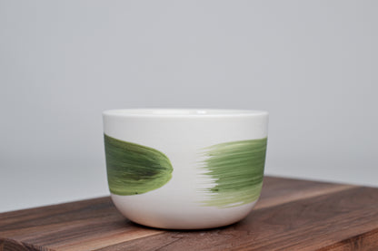 Zelená linka - Jednoduchý hrnek na kávu - 280 ml