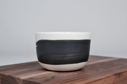 Černá linka - Jednoduchý kávový hrnek - 280 ml