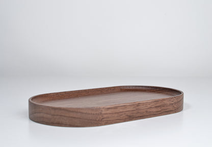 Tray for espresso cups - walnut wood