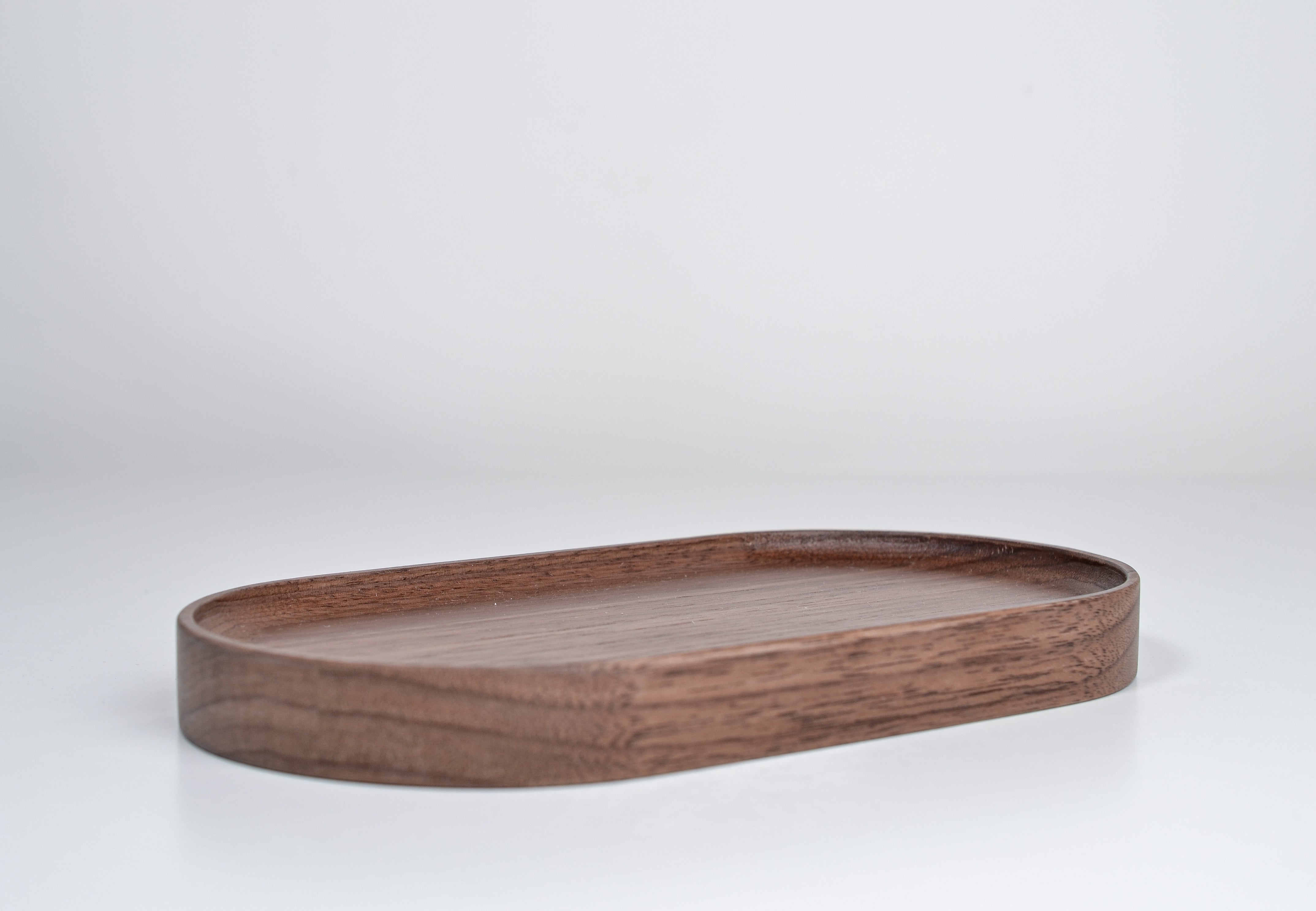 Tray for espresso cups - walnut wood