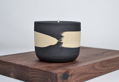 Svíčka - Všímavost - levandule, list máty, mech