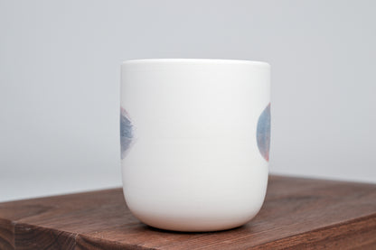 Duhová linka - Jednoduchý hrnek na kávu - 250 ml