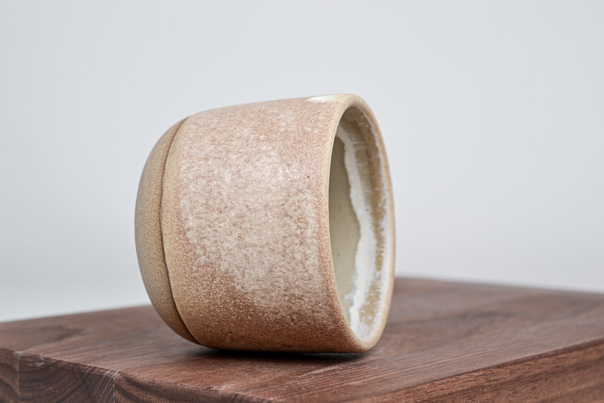 Simple cup with miracle glaze, Cinnamon - 250 ml