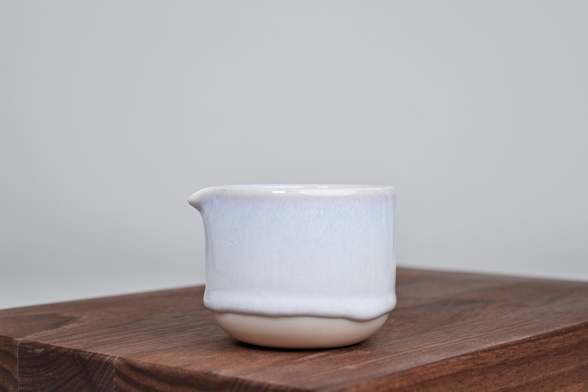 Simple milk jug, first snow, 75 ml