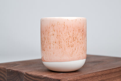 Simple cup for coffee / tea - Peach blossom - 250 ml