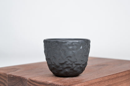 Strukturovaný kávový šálek, beton - 150 ml