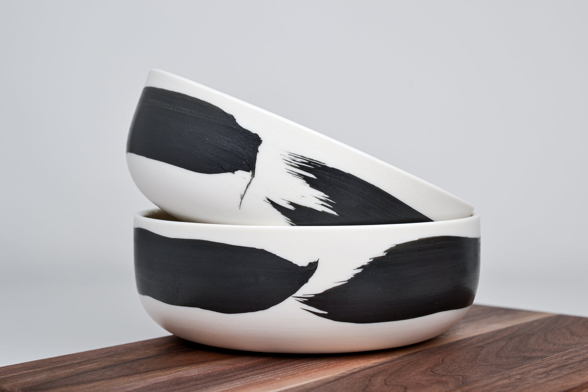 Černá linka - snídaňová miska - 850 ml