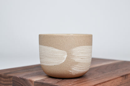 Skořicový hrnek - bílá linka - 250 ml