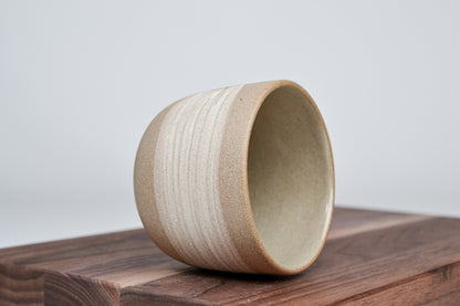 Skořicový hrnek - bílá linka - 250 ml