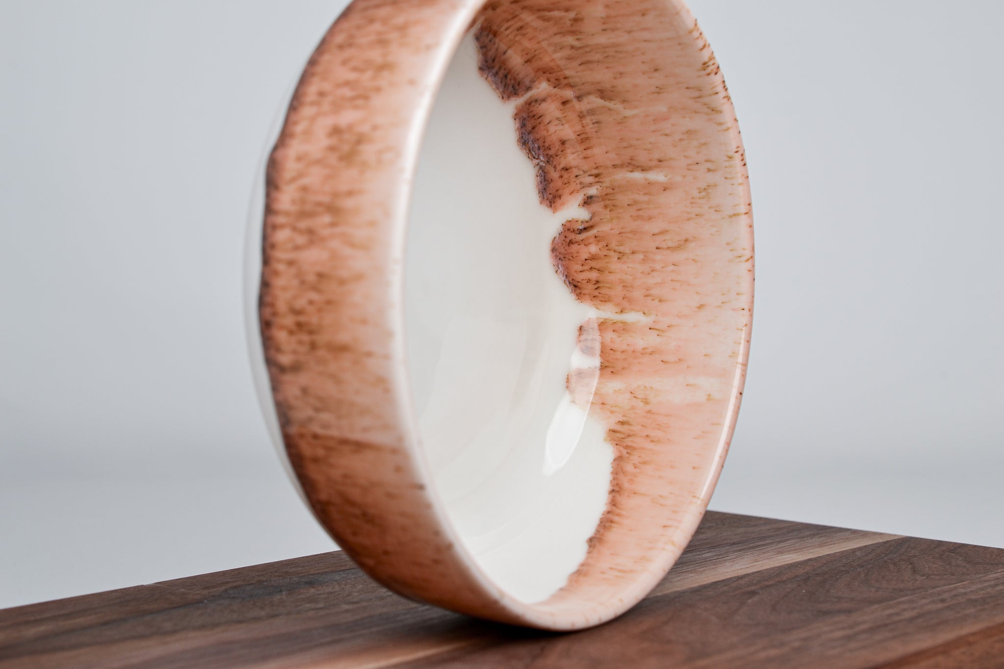 Broskvový květ - Jednoduchá snídaňová miska - 850ml