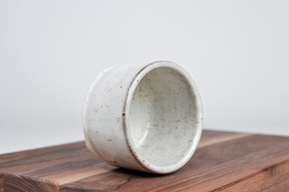 Keramický kávový šálek - stracciatella - 130 ml