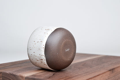 Keramický kávový šálek - stracciatella - 130 ml