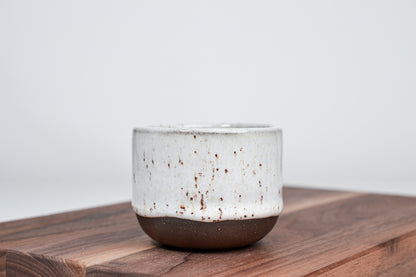 Keramický kávový šálek - stracciatella - 130 ml