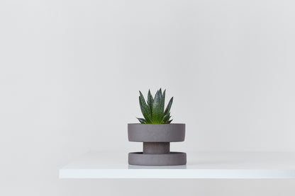 Květináč - tmavý šamot