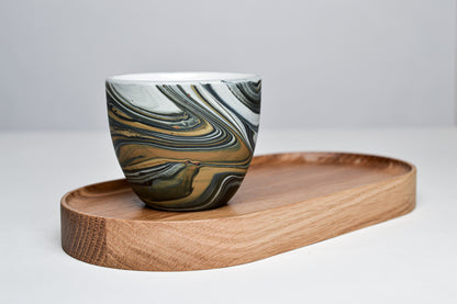 Tácek k espresso šálkům