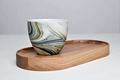 Tácek k espresso šálkům