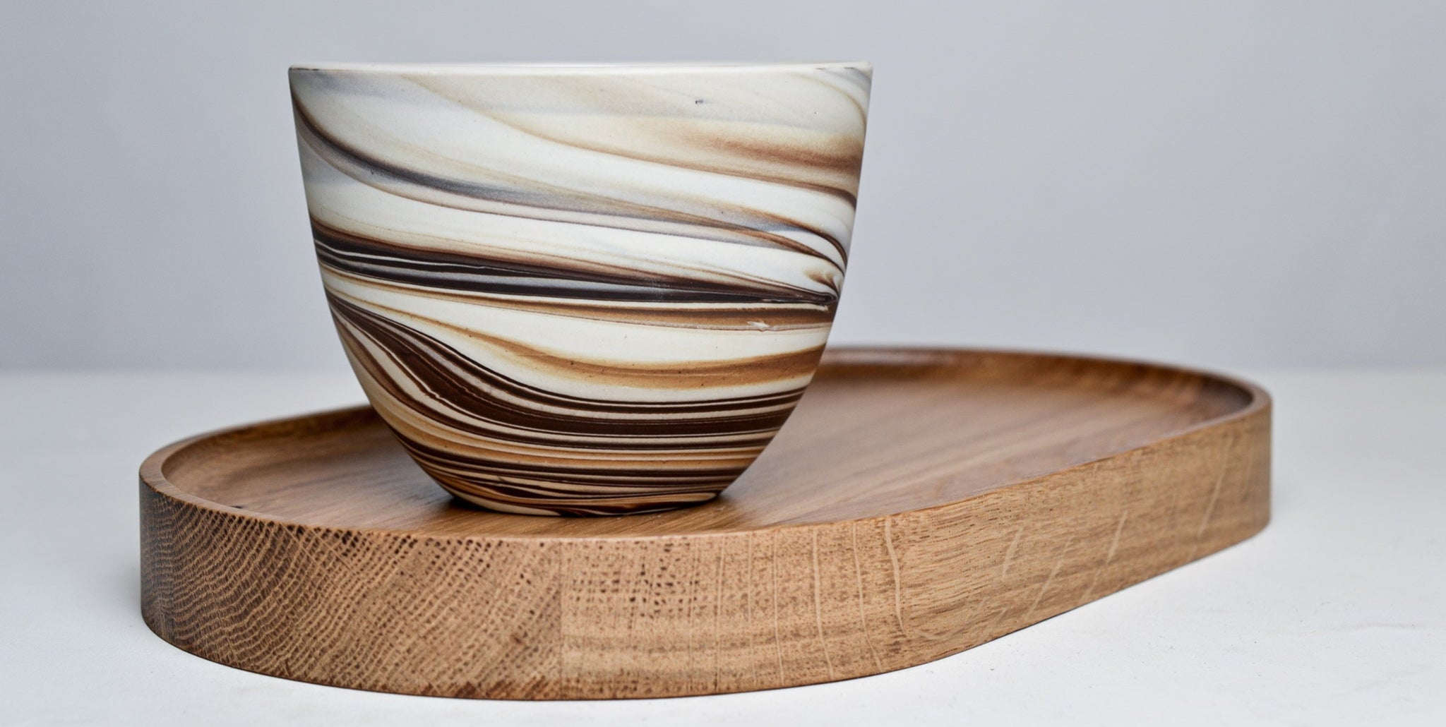 Tácek ke cappuccino šálkům