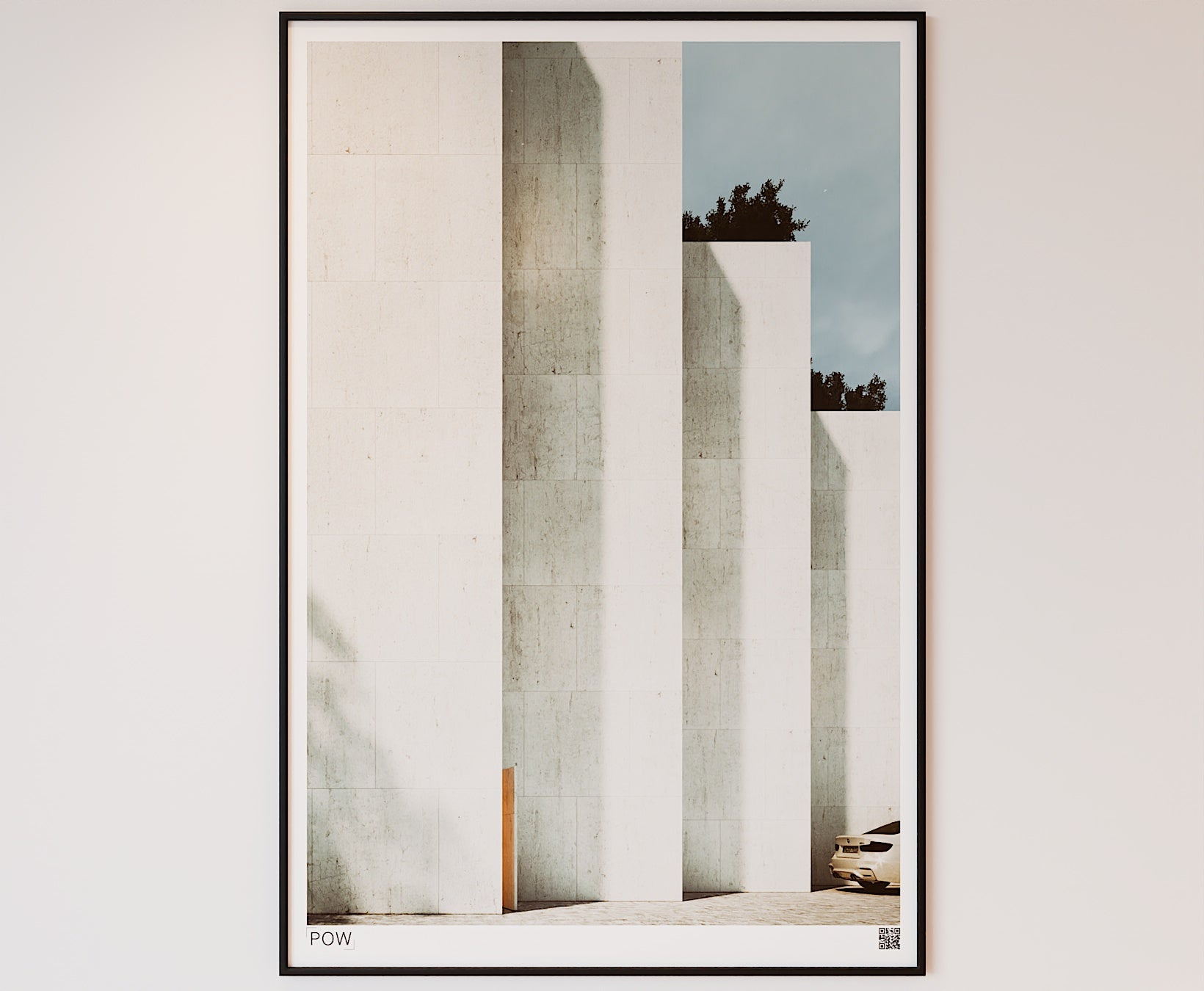 Shapes of architecture poster #3